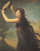 elisabeth vigee-lebrun Portrait of Emma, Lady Hamilton oil on canvas